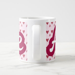 Caneca De Café Grande Design de Tipografia Amore – Gif do Dia dos Namora