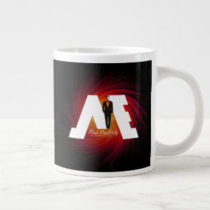 Caneca De Café Grande Design "ME" Homem de Fogo Erudito