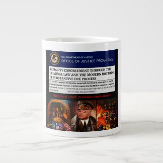 Caneca De Café Grande desinformação rever descobertas do conselho