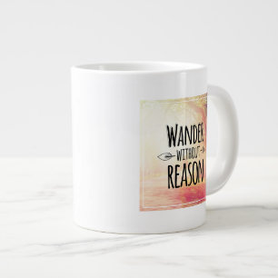 Caneca De Café Grande Deslocar sem motivo