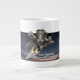 Caneca De Café Grande Destruidor Descafeinado Levanta Voo