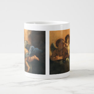 Caneca De Café Grande Detalhe de anjo, Santos Padroeiros de Modena por G