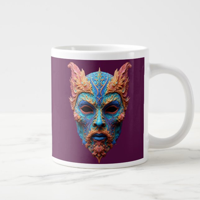 Caneca De Café Grande Deus Nórdico Odin (Direita)