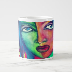 Caneca De Café Grande Deusa Illusiya Mug