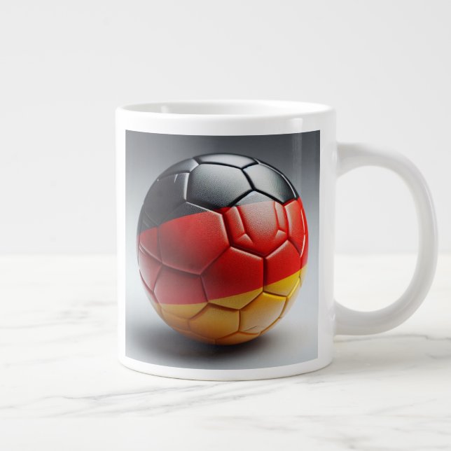 Caneca De Café Grande Deutsche Stolz Fußball  (Direita)