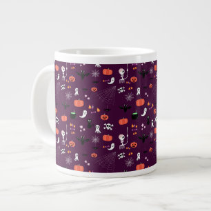 Caneca De Café Grande Dia das Bruxas