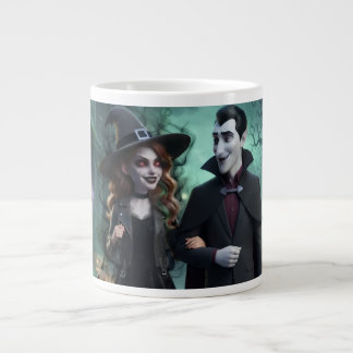 Caneca De Café Grande Dia das Bruxas