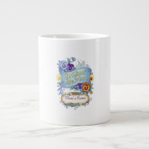 Caneca De Café Grande Dia das mães - Brilhante como a mamãe