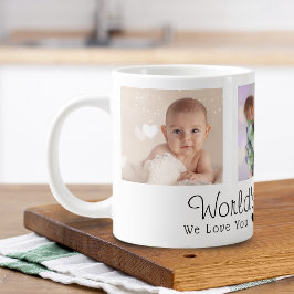 Caneca De Café Grande Dia das Mães Melhor Mãe do Mundo 3 Fotos
