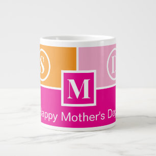 Caneca De Café Grande Dia de as mães Feliz S/M/D Specialty Mug