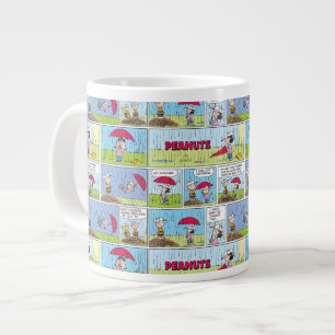 Caneca De Café Grande Dia De Chuva No Jogo Do Beisebol