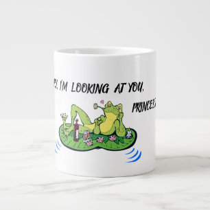 Caneca De Café Grande Dia de os namorados Especialista Engraçado Sapo de