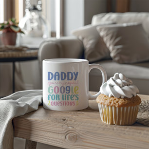 Caneca De Café Grande Dia de os pais Feliz Engraçado