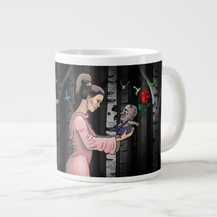 Caneca De Café Grande Dia dos Namorados Fantasia