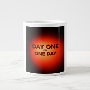 Caneca De Café Grande Dia Um ou Um Dia