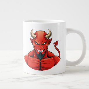 Caneca De Café Grande Diabo