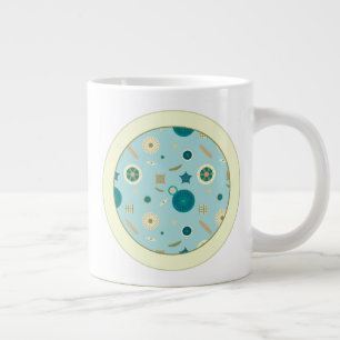 Caneca De Café Grande Diatomáceas especiais