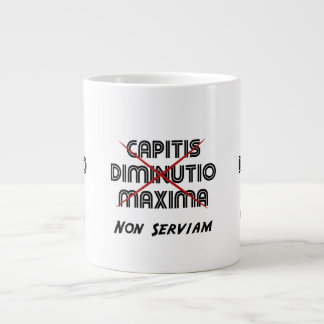 Caneca De Café Grande diminuição da capacidade máxima não servidora