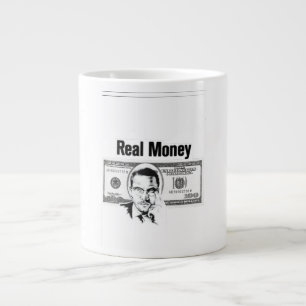 Caneca De Café Grande Dinheiro real