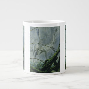 Caneca De Café Grande Dinossauros Vintage, Megapnosaurus também conhecid