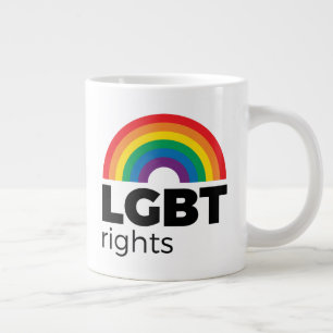 Caneca De Café Grande Direitos LGBT