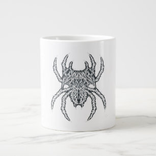 Caneca De Café Grande Disciplina Aranha Ginásio Fitness Gráfico