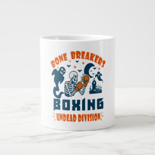 Caneca De Café Grande Disjuntores de ossos lutando contra divisão morta