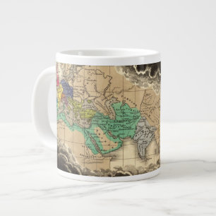 Caneca De Café Grande Dissolução do Império de Charlemagne 912 AD