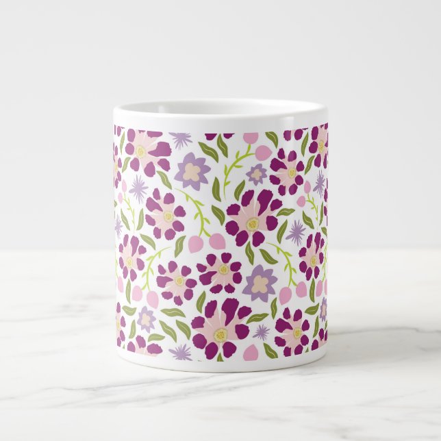 Caneca De Café Grande Ditsy floral (Frente)