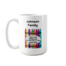 Caneca de Café Grande Diversão de Reunião de Famíl