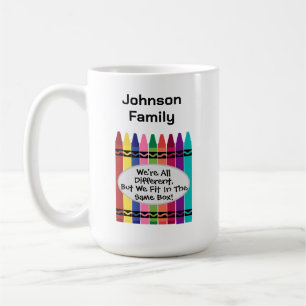 Caneca de Café Grande Diversão de Reunião de Famíl