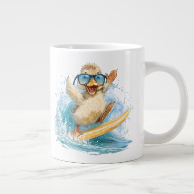 Caneca De Café Grande Diversão do Patinho (Direita)