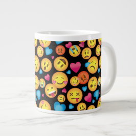 Caneca De Café Grande Diversão Emoji Impressão Mug , presente de Excelen