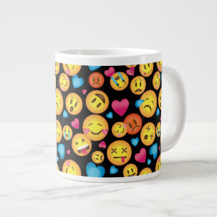 Caneca De Café Grande Diversão Emoji Impressão Mug , presente de Excelen