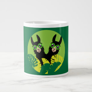 Caneca De Café Grande Diversão Llama Alpaca Casa E Vida