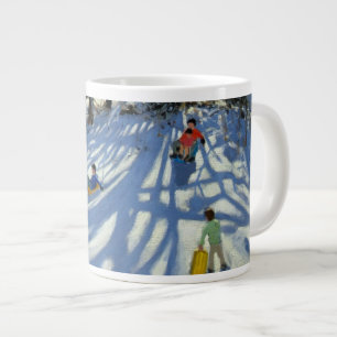 Caneca De Café Grande Diversão na neve Morzine França