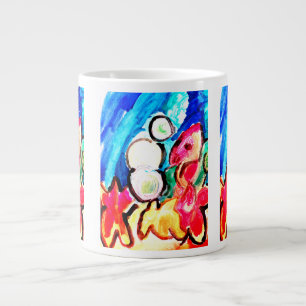 Caneca De Café Grande Divertimento de cavalo