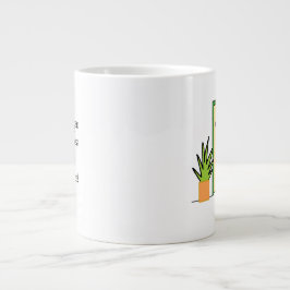 Caneca De Café Grande Docente Ocular Engraçado Doutor Optometrista Escri