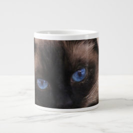 Caneca De Café Grande Docinho Siamese Kitten