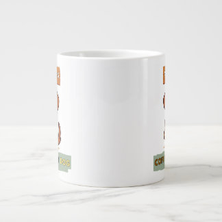 Caneca De Café Grande Dog Coffee Design–All I Need Is Coffee And My Dog