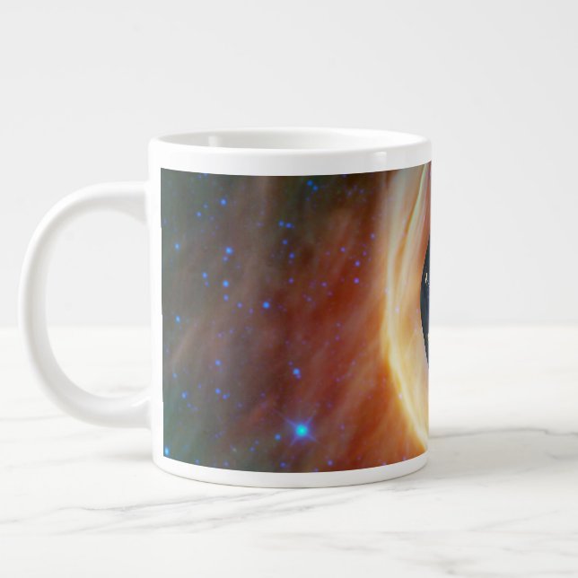 Caneca De Café Grande Dois Espaçadores Voyager Explorando Espaço Turbule (Esquerda)