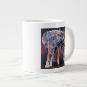 Caneca De Café Grande Dois Lobos 2001