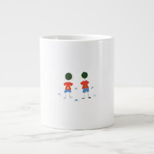 CANECA DE CAFÉ GRANDE DOIS NÚMEROS.