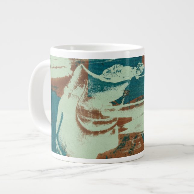 Caneca De Café Grande Dois para norte (Frente Esquerda)