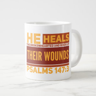 Caneca De Café Grande Dom Jumbo Mug Fragmentado