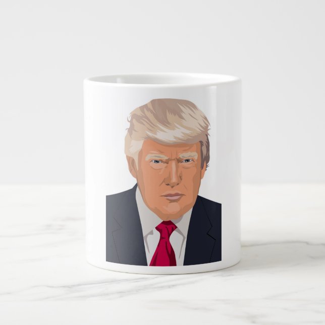 CANECA DE CAFÉ GRANDE DONALD TRUMP (Frente)
