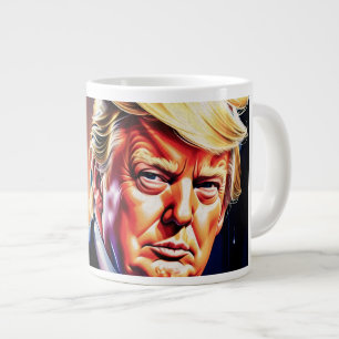 CANECA DE CAFÉ GRANDE DONALD TRUMP JUMBO SPECIAL MUG