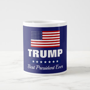 CANECA DE CAFÉ GRANDE DONALD TRUMP MELHOR PRESIDENTE NUNCA
