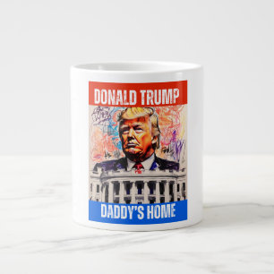 CANECA DE CAFÉ GRANDE DONALD TRUMP - PAI HOME