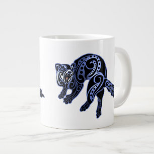 Caneca De Café Grande Doninha Trybe: Dança de guerra!